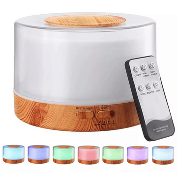 Umidificador e Aromatizador Ultrassônico 500ml