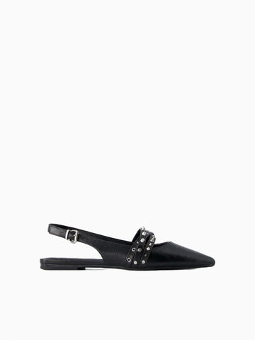 Slingback mit Nieten