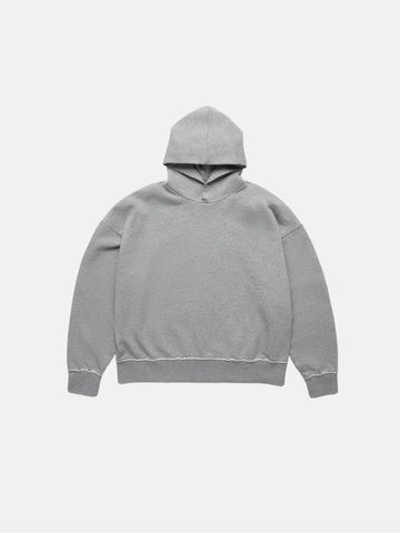 Der graue Hoodie
