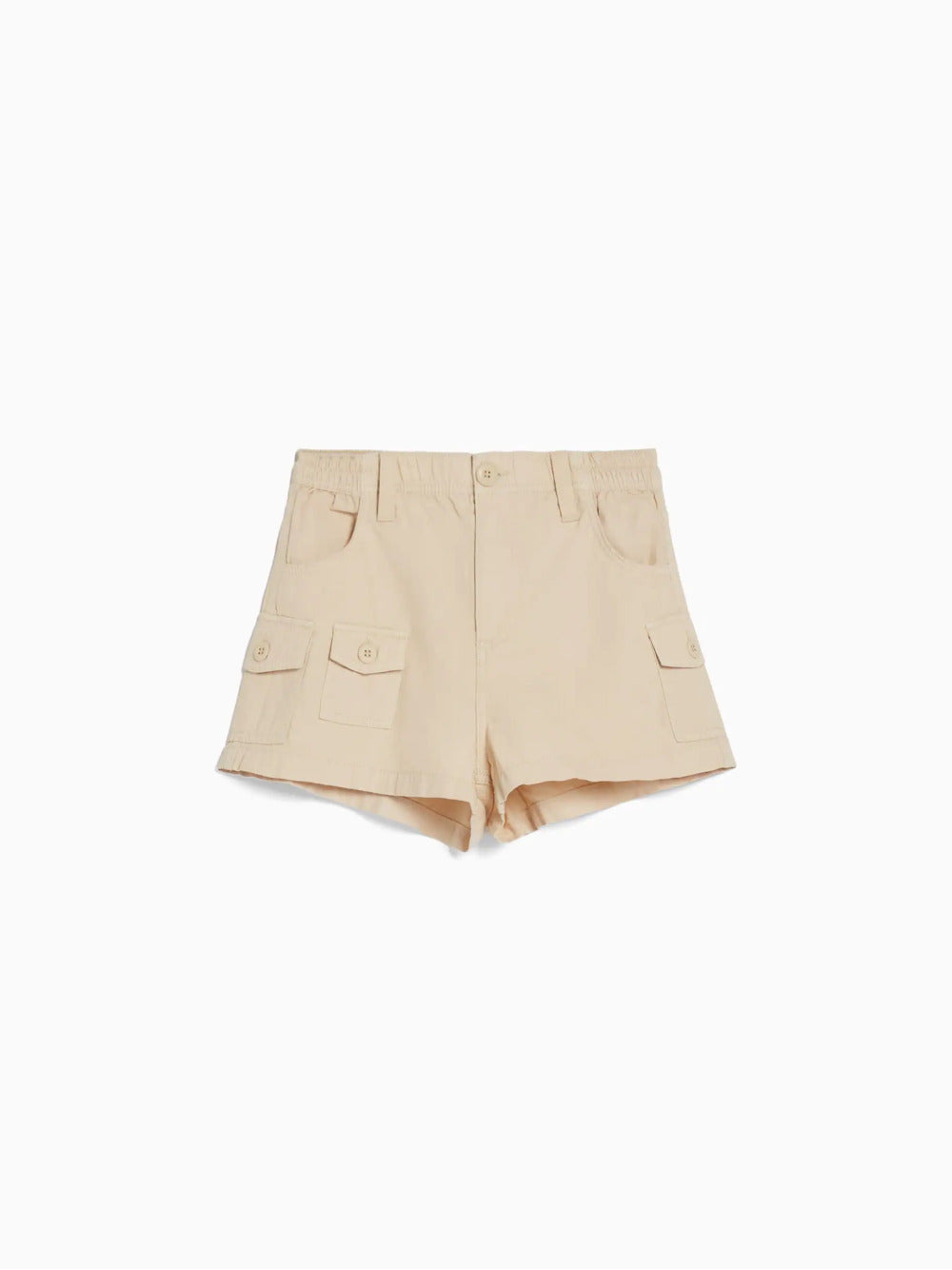 Shorts multicargo de algodón