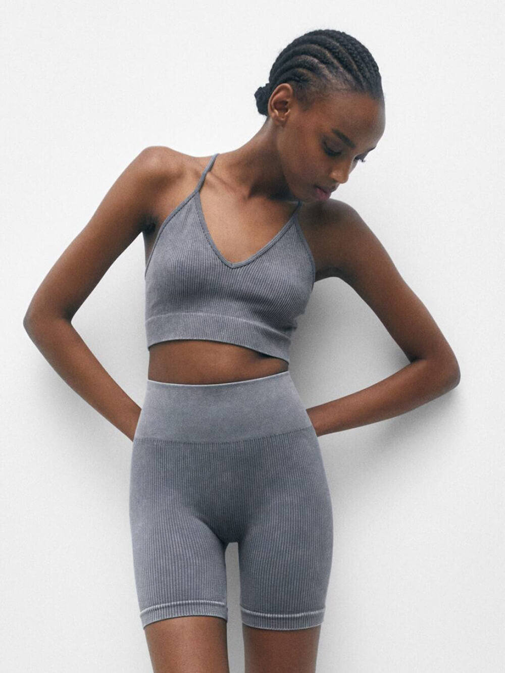 Nahtlose Radhose