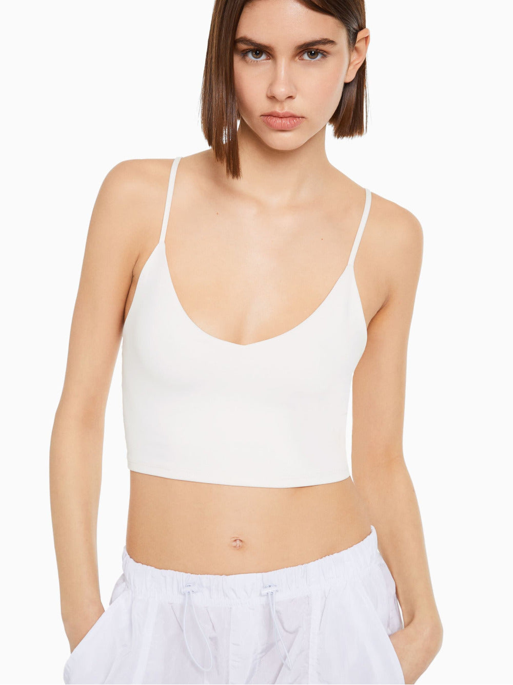 Crop-Top mit Trägern