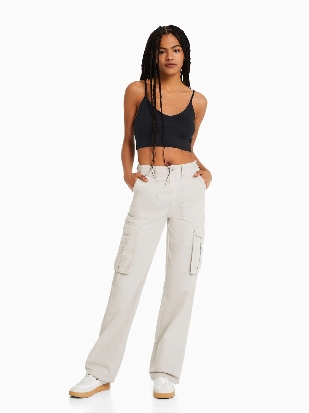 Crop-Top mit Trägern