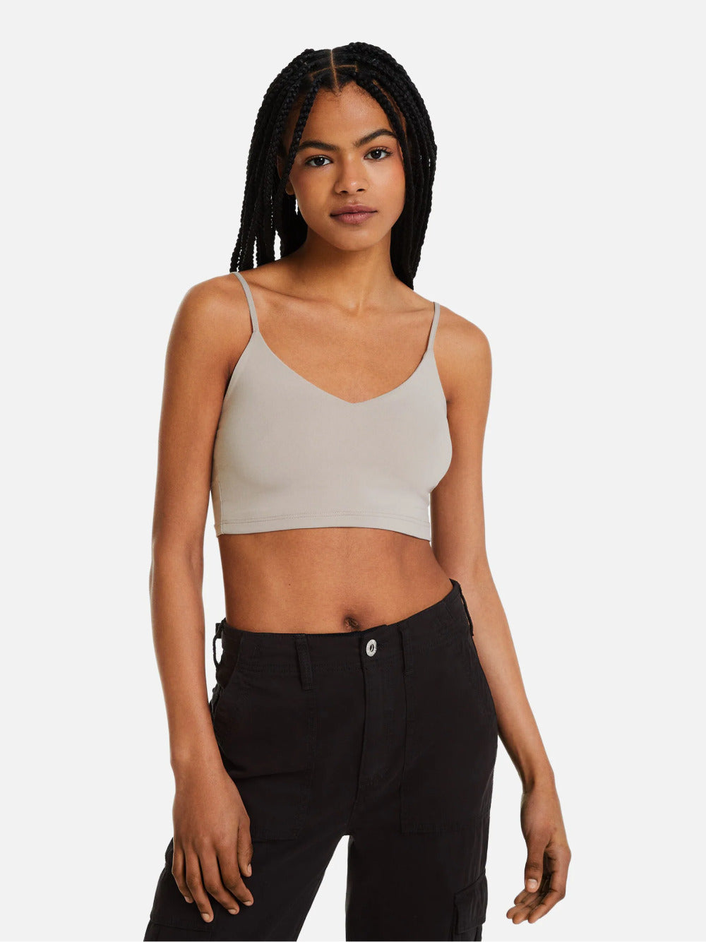 Crop-Top mit Trägern