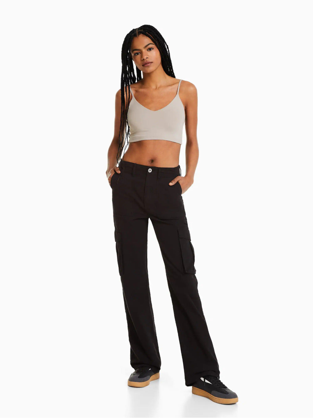 Crop-Top mit Trägern