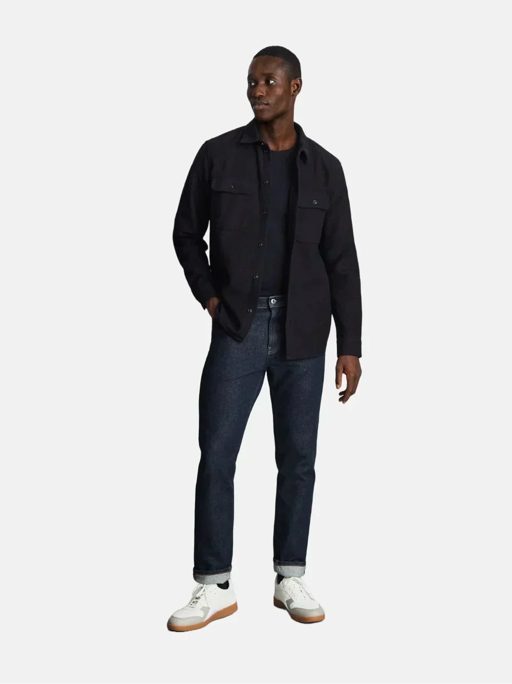 Die Stretch-Indigo-Jeans