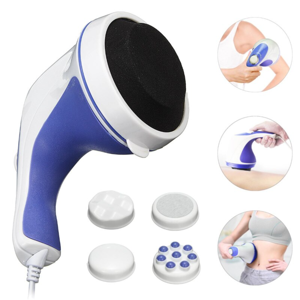 Massageador portátil de modelagem orbital