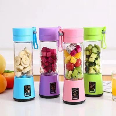 Mini liquidificador portátil USB com 6 lâminas