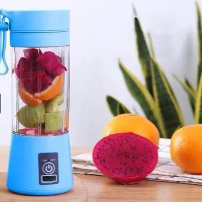 Mini liquidificador portátil USB com 6 lâminas